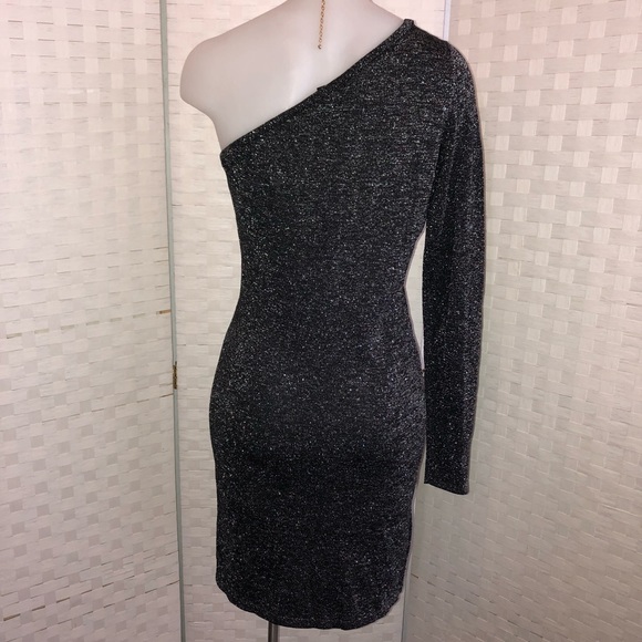 NWT BCBGMaxAzria asymmetrical mini dress Sz Sm - Picture 2 of 5